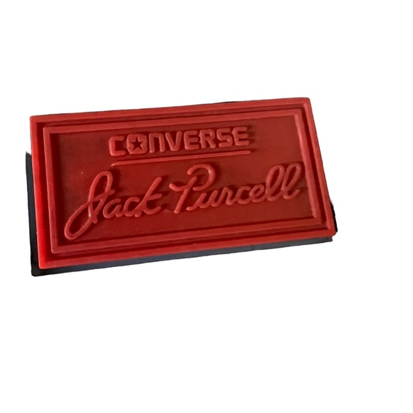 Converse “Jack Purcell” men’s black leather special drop in deep navy size 9.5 - Picture 6 of 8